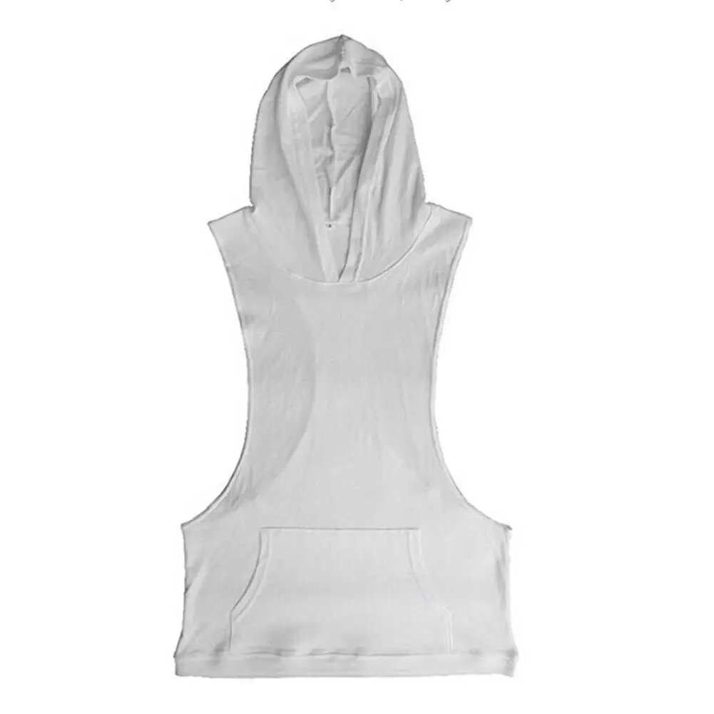 Мужская майка без рукавов спортивный пуловер для бодибилдинга тренировок в