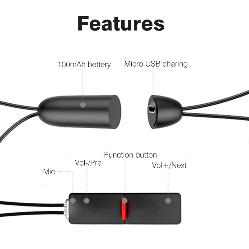 Беспроводные Bluetooth наушники Remax Hi Fi с шейным ремешком и стереозвуком для iPhone Xs max Xr