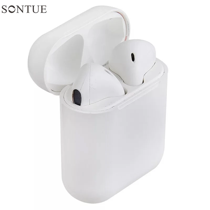 SONTUE TWS-I9 Ifans Stereo Bass Twins Bluetooth Earbuds Earphones Wireless Headset For Iphone Andorid With Microphone | Электроника