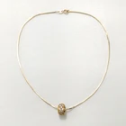 Ожерелье с подвеской 3545 см, детские ювелирные изделия для маленьких девочек, ожерелье с подвеской для детей, ожерелье с подвеской для детей N0516