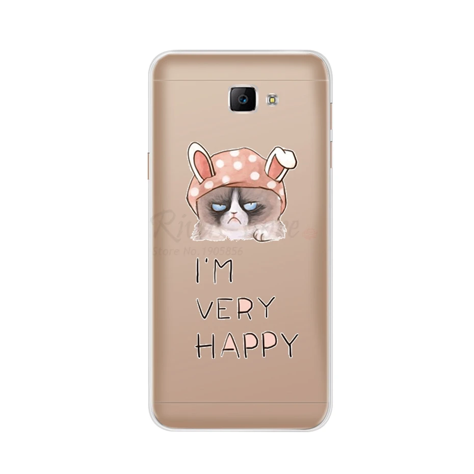 Чехол для телефона Samsung Galaxy J5 Prime, чехол для Samsung On5, силиконовый чехол для Samsung J5 Prime G570 G570F, чехол - Цвет: Абрикосовый