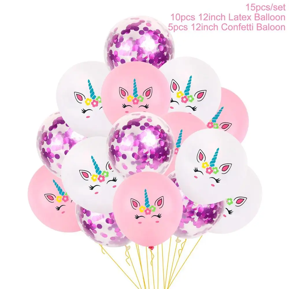 Unicorn balloon 8 Воздушные шары в виде единорога Staraise, розовые латексные вечерние шары в виде единорога, украшения в виде единорога на день рождения, Детские сувениры - Цвет: Unicorn balloon 8