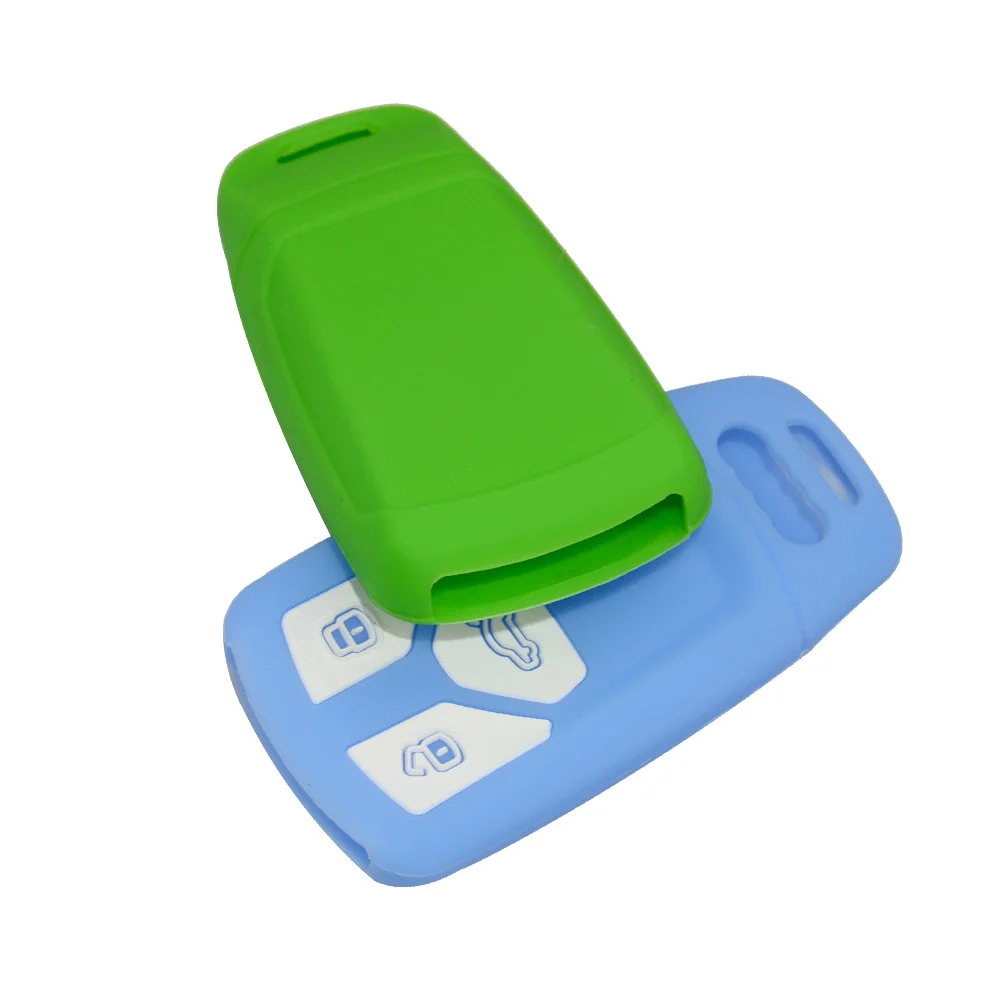 OkeyTech силиконовый каучук автомобильные чехол для брелка с ключом из зернистой