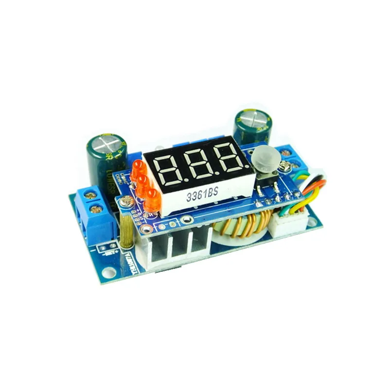 5A MPPT Solar Panel Controller DC Step down CC/CV Charging Module Display LED Regulator Controllers|Аксессуары для батарей и
