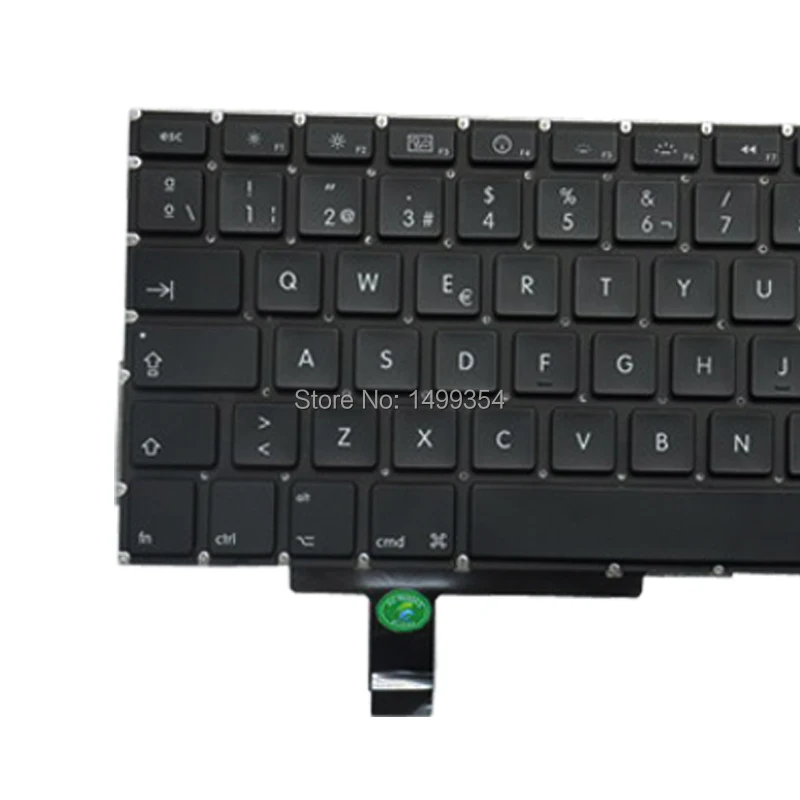Натуральная A1297 Испания клавиатура с Подсветка для Apple MacBook Pro 17 ''A1297 Клавиатура