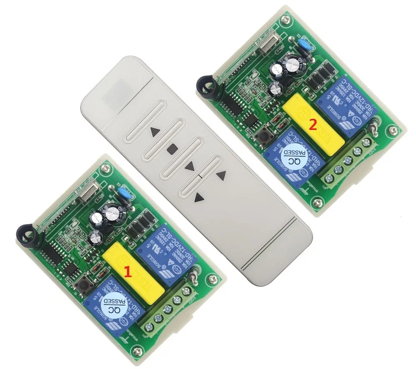 AC220V цифровой дисплей Интеллектуальный РЧ пульт дистанционного управления + 2 *