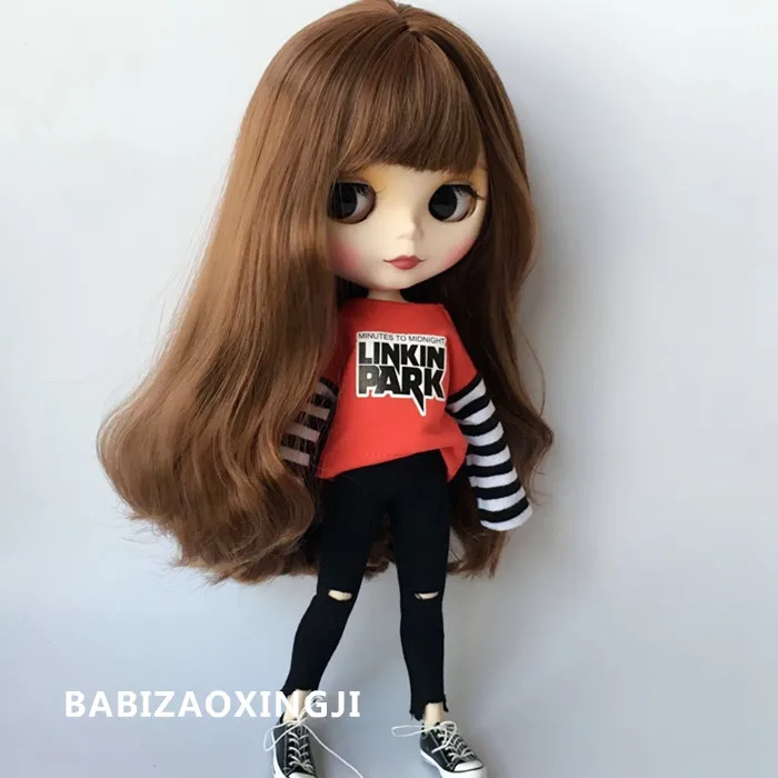 Новинка 2018 модная одежда для кукол аксессуары джинсов Одежда azone ob24 ob27 blyth |