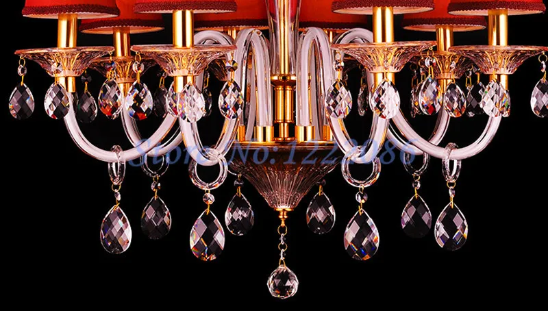 10 шт. прозрачная Хрустальная люстра с призмой миндаля | Лампы и освещение