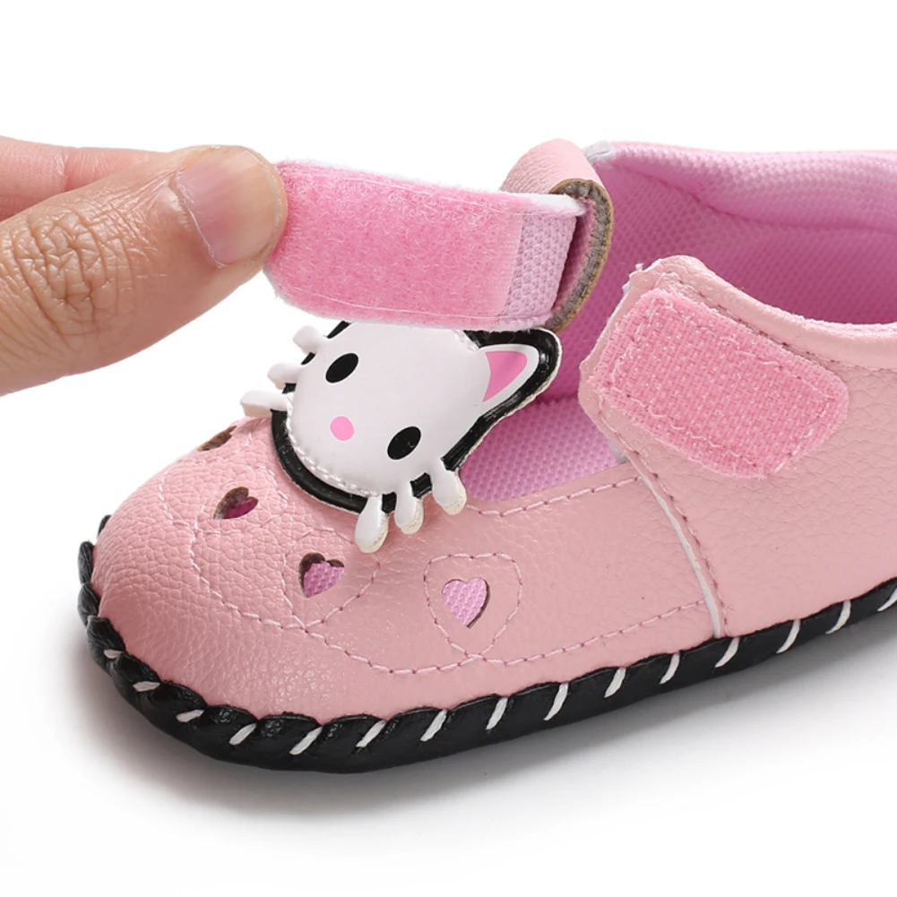 1 Pair Casual Summer Infant Baby Boy Shoes Girl Anti-slip Sole Crib Shoe Sneaker Newborn Prewalker for 0-18M