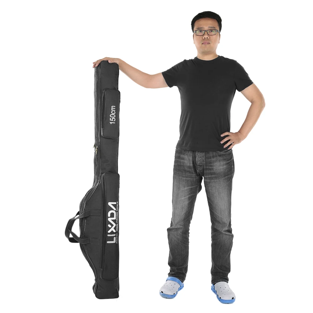 Сумка для удочки Lixada сумка катушки 100 см/130 см/150 см рыбалки портативная складная