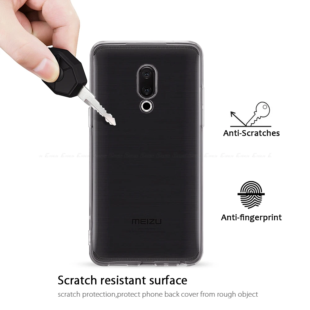 Фото Тонкий прозрачный мягкий чехол для Meizu 18X 18 18s 17 16X16T 16th 16S 16Xs X8 Pro Plus M5c M6T M6s M6 Note TPU чехол для телефона №3
