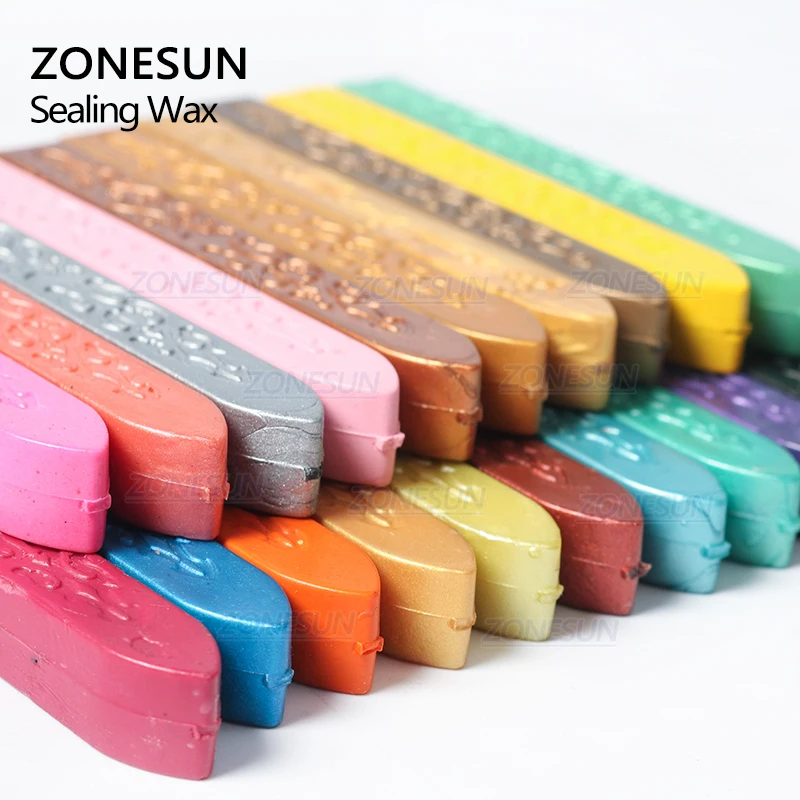 ZONESUN 12 шт./лот сделай сам уплотнительные полоски палочка из пчелиного воска штамп