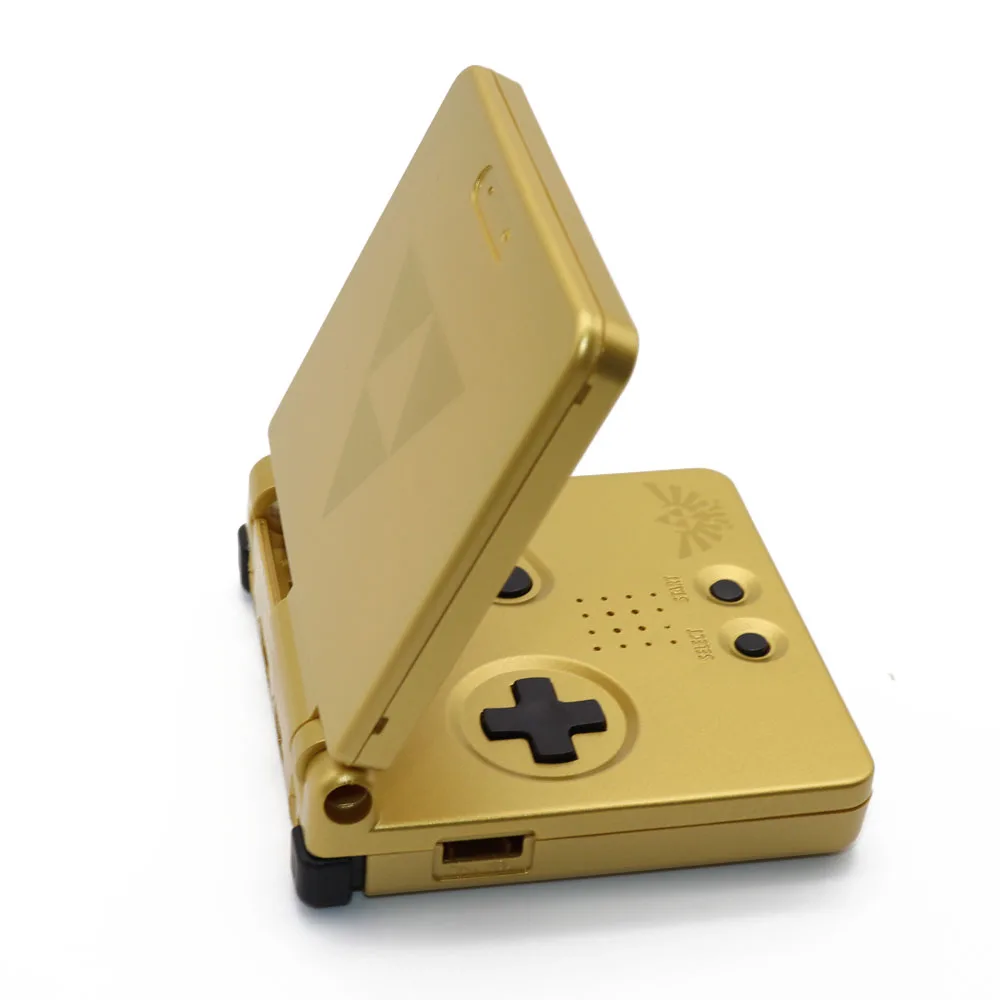 1 комплект золотистый Сменный Чехол для Gameboy Advance SP полный корпус + крышка экрана