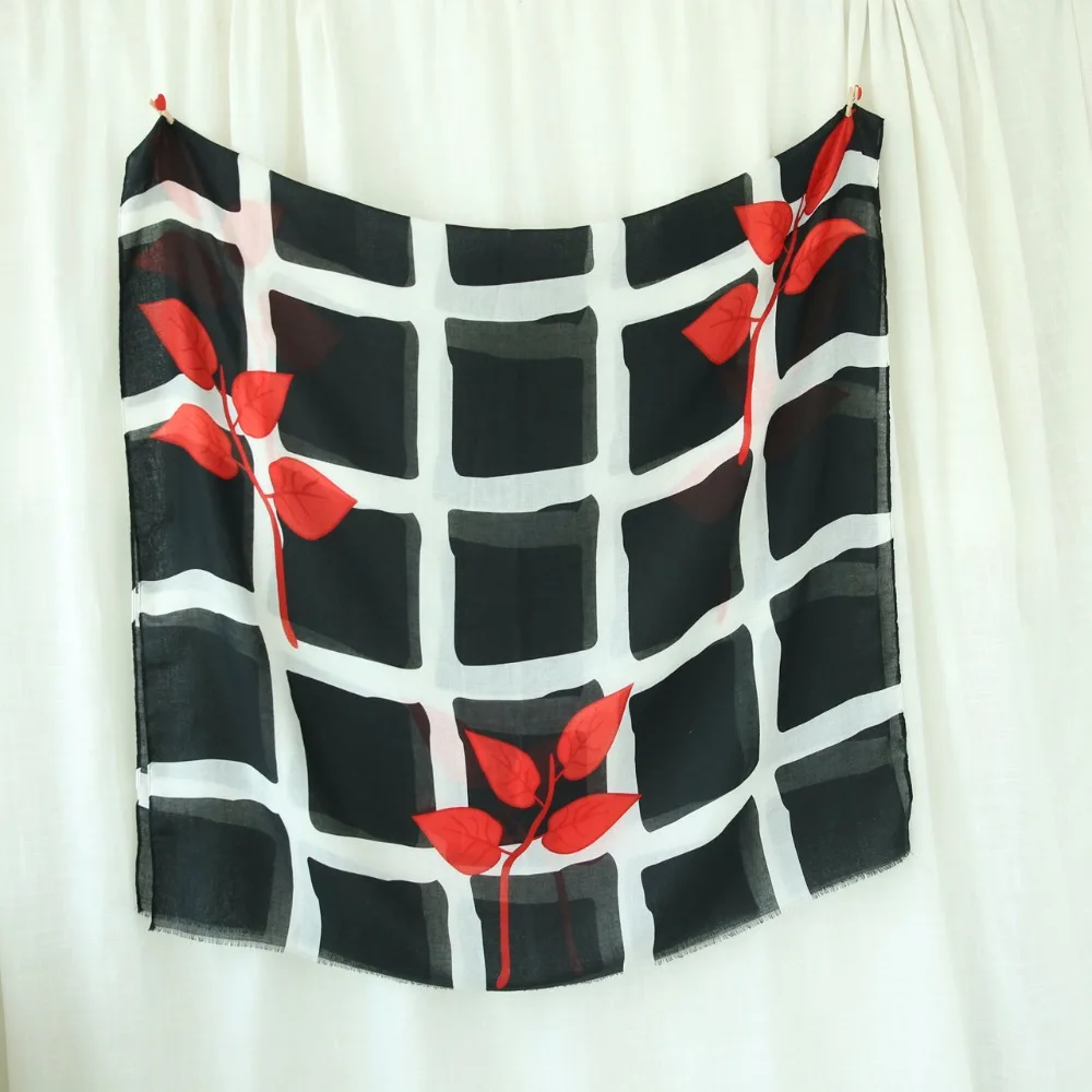 

Za 2019 cotton plaid scarf,british style,Muslim hijab,shawls and scarves,wrap shawl,scarf with leaves,women cape,plaid hijab