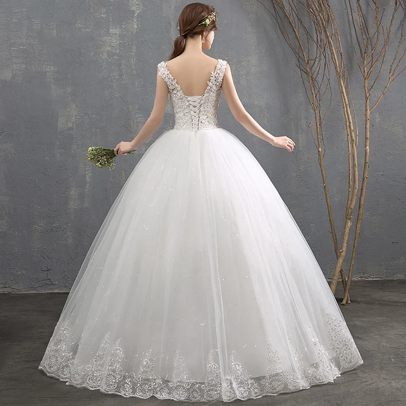 Женское кружевное свадебное платье без бретелек vestido de noiva свадебные платья с