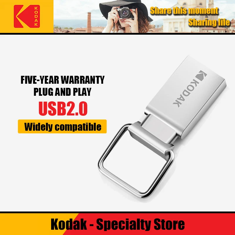 Оригинальный Kodak USB 2 0 флеш накопитель usb 64 ГБ 32 16 K112 высокоскоростная память u диск