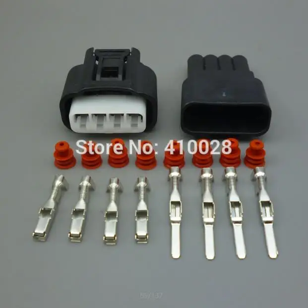 Shhworld Sea 5/100 набор 4pin для Toyota Lexus Camry Corolla Rav4 Highlander коннектор катушка зажигания Разъем 7283-7449-30 - Название цвета: 5set male female