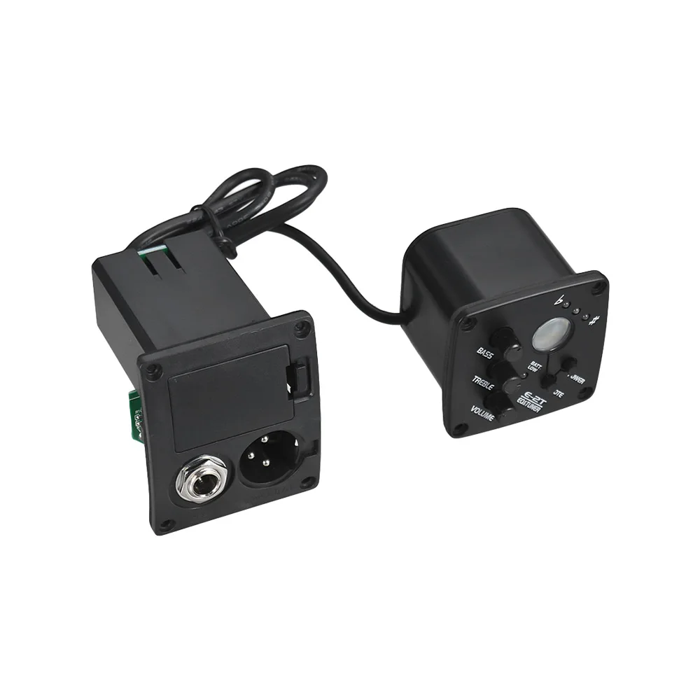 Классическая акустическая гитара 2-полосный эквалайзер Эквалайзер тон и