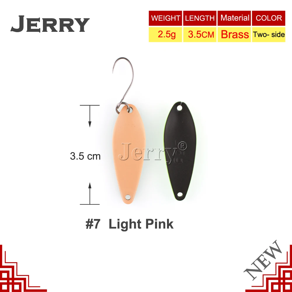 Jerry 1 шт. литье форели ложка приманки узкий Спиннер наживка поток &amp Область озеро