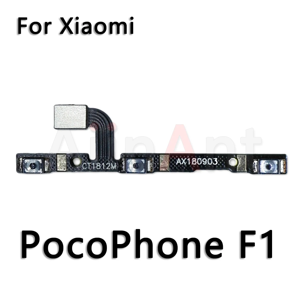 Гибкий кабель питания AiinAnt для Xiaomi mi Note Max mi x 1 2 2s 3 Pro A2 A1 Lite power Flex - Цвет: For Xiaomi Mi F1