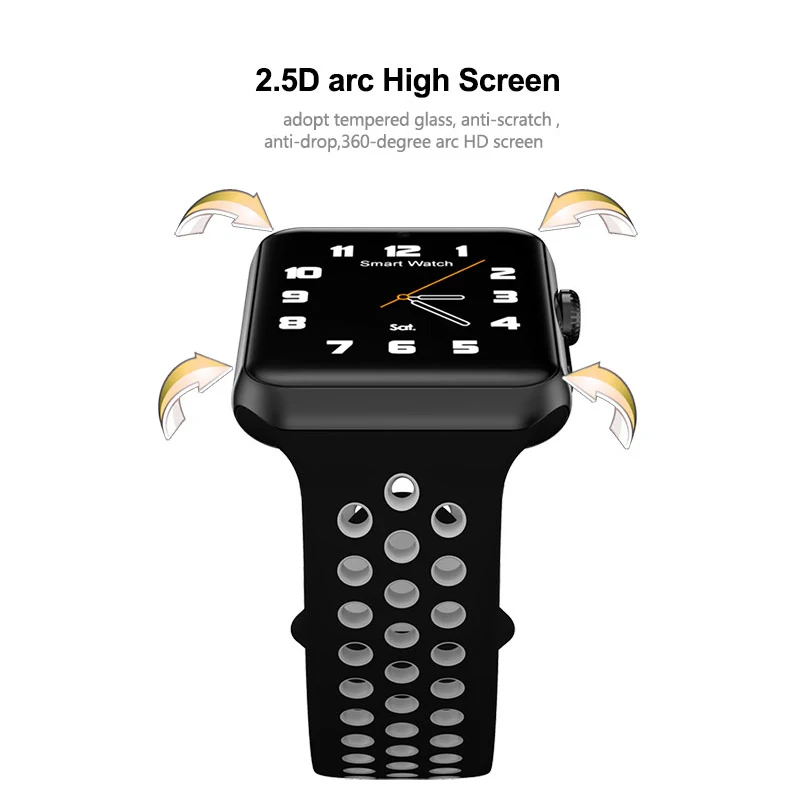 Смарт-часы с Bluetooth DM09 PLUS умные часы сердечным ритмом HD экран синхронизация