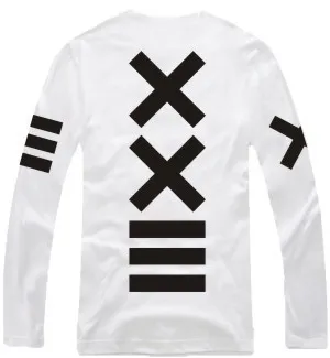 2014 Direct Selling Promotion Full Clothing Brand Shipping Solid Color Cotton Long Sleeve T Shirts for Lovers Dress 39 | Мужская одежда