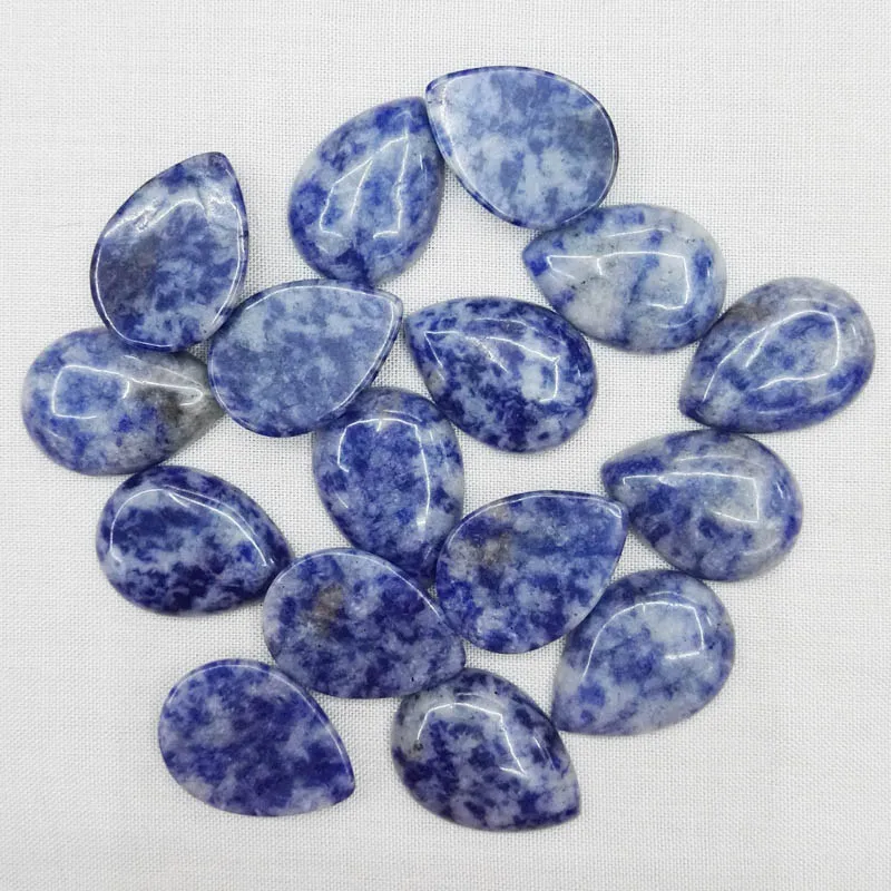 Оптовая продажа бусины-кабошоны из натурального кальдалитового камня Размером 25