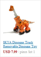 Для Dinotrux динозавр грузовик съемный динозавр игрушечный автомобиль Mini модели Новые детские подарки игрушки модели динозваров мини-игрушки для детей