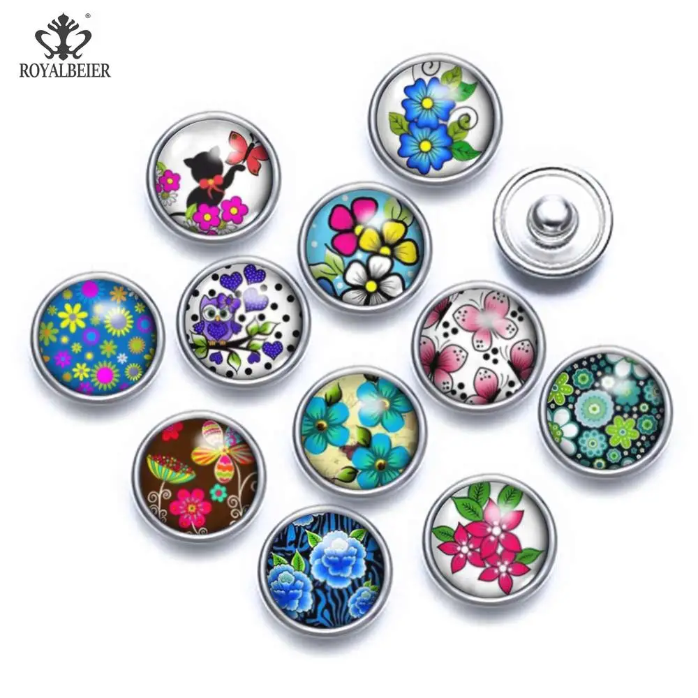 10 шт./лот стеклянные ювелирные изделия с узором в виде черной собачьей Лапы Для