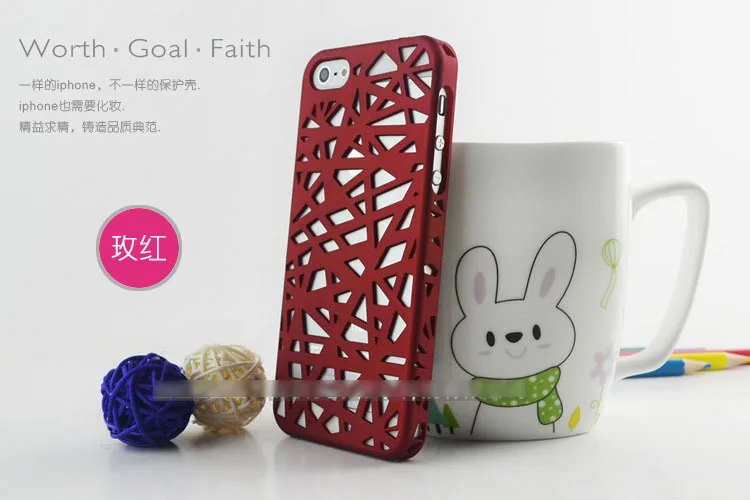 Бесплатная доставка высокое качество выдолбите линии птичье гнездо чехол для