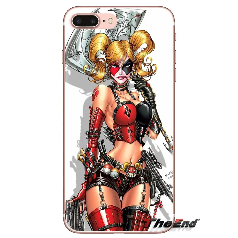 Batman Harley Quinn blood sexy dark For Xiaomi Mi4 Mi5 Mi5S Mi6 Mi A1 A2 5X 6X 8 9 Lite SE Pro Max Mix 2 3 2S TPU Case Covers |