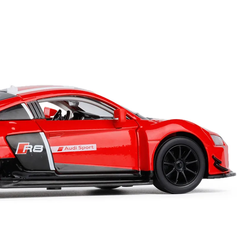 Модель спортивного автомобиля 1/32 R8 LMS модель игрушечного детские игрушки из