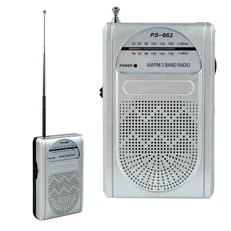 С пряжкой Портативный FM AM Радио мини-старый Для мужчин дома отдыха Регулируемый