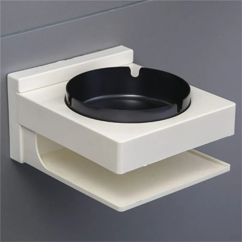 Bathroom Ash bin wall mounted ashtray outside pub garden office smoking box tray cigarett Ashtrays #4A02 | Дом и сад