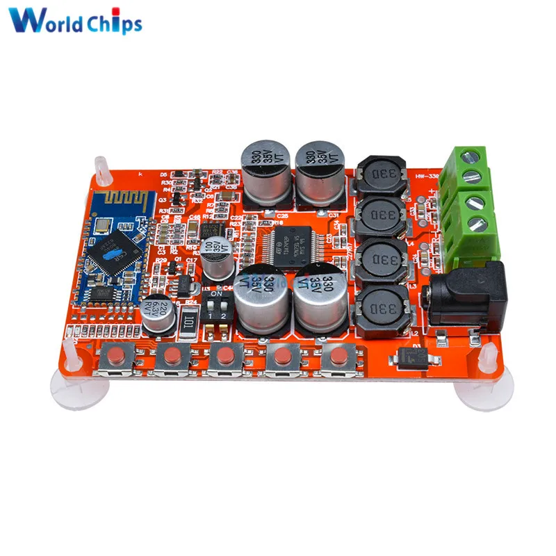 TDA7492P 50 Вт + беспроводной Bluetooth 4 0 аудио приемник плата цифрового усилителя 2 1