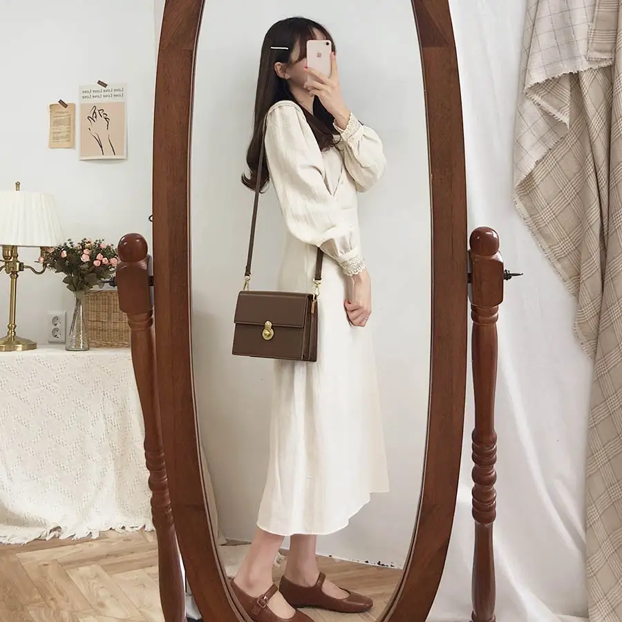 Коллекция года, Новое поступление, S-XL-весеннее кружевное платье для девочек, повседневное, бохо, OL, повседневное, синее, с длинным рукавом, женские платья, женское платье, брекеты, robe Femme Vestido