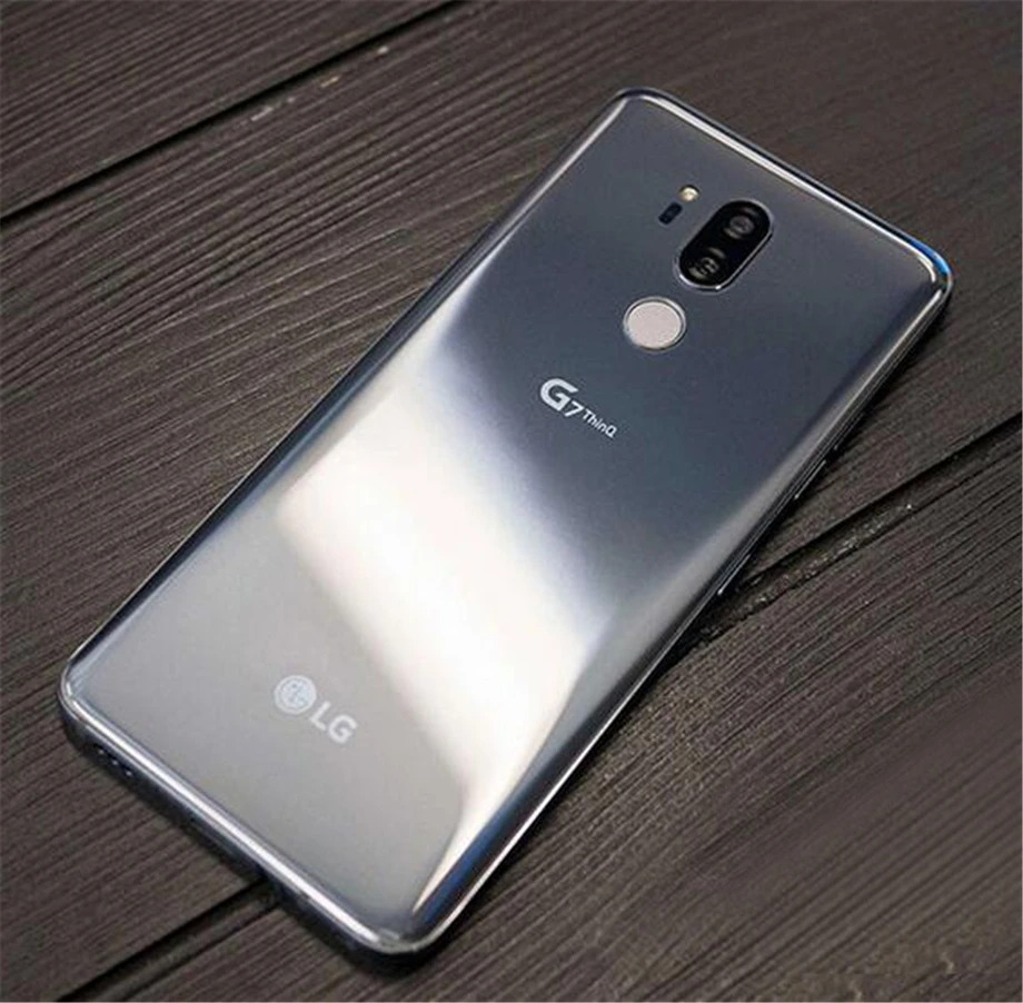 LG G7 ThinQ G710N оригинальная разблокированная LTE Android Восьмиядерный 6," Двойная 16 МП камера заднего вида 64 Гб ПЗУ 4 Гб ram Snapdragon 845 NFC 3000 мАч