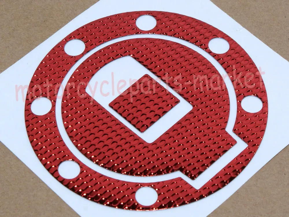 Motorcycle Red Fuel Gas Cap Cover Pad Sticker For Yamaha YZF R1 1998-1999 R6 1999-2000 600 750 1000 TDM850 900 TRX850 | Автомобили и