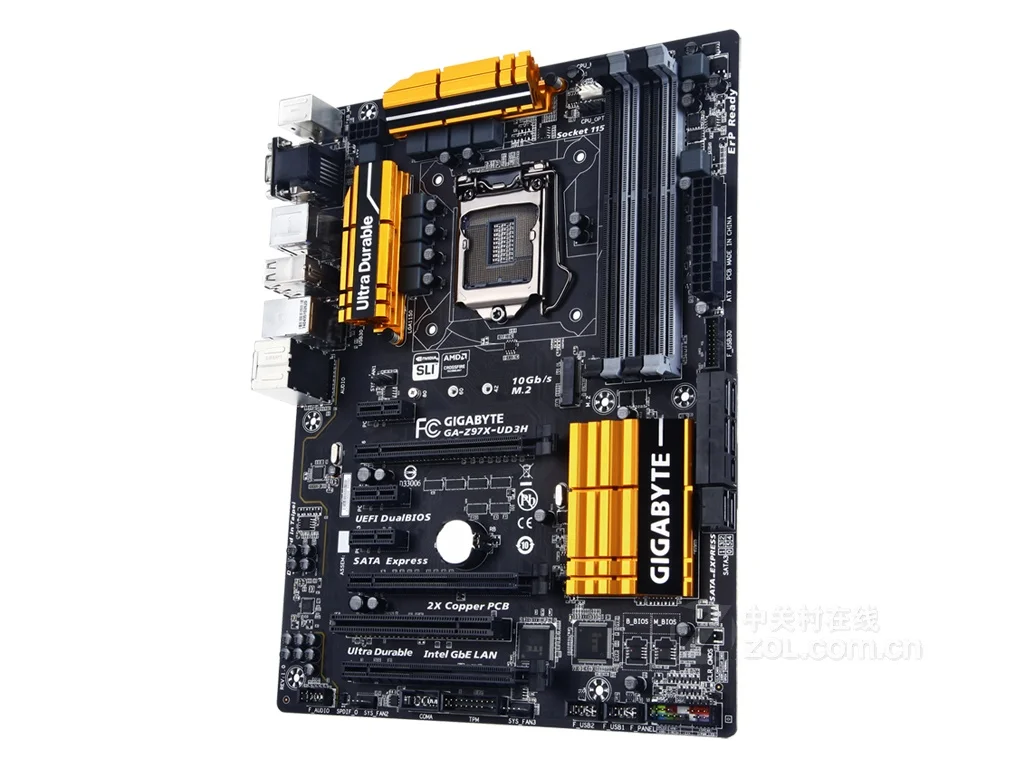 Gigabyte GA-Z97X-UD3H материнская плата LGA 1150 DDR3 USB3.0 32G для Intel Z97 Z97X-UD3H настольная материнская плата ATX системная плата Б/у