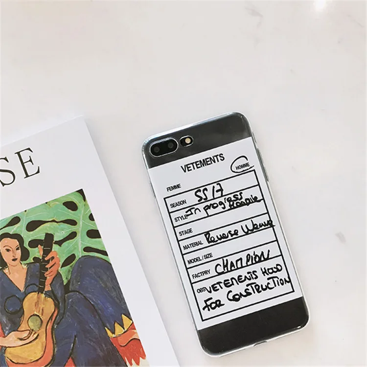 Funny Art illustrations Transparent Korean Phone Case For iPhone 7 Puls 6 6S 8 X XS Cases Retro Soft TPU Back Cover |