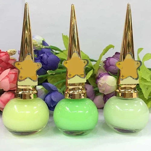 Лак для ногтей 12 видов цветов светится в темноте флуоресцентный 14 мл|nail art polish|glow in