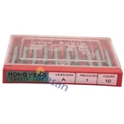 10 шт., 1 мм, 1,5 мм, центральное сверло из быстрорежущей стали типа А, точное комбинированное двухстороннее устройство 60 градусов для токарного станка