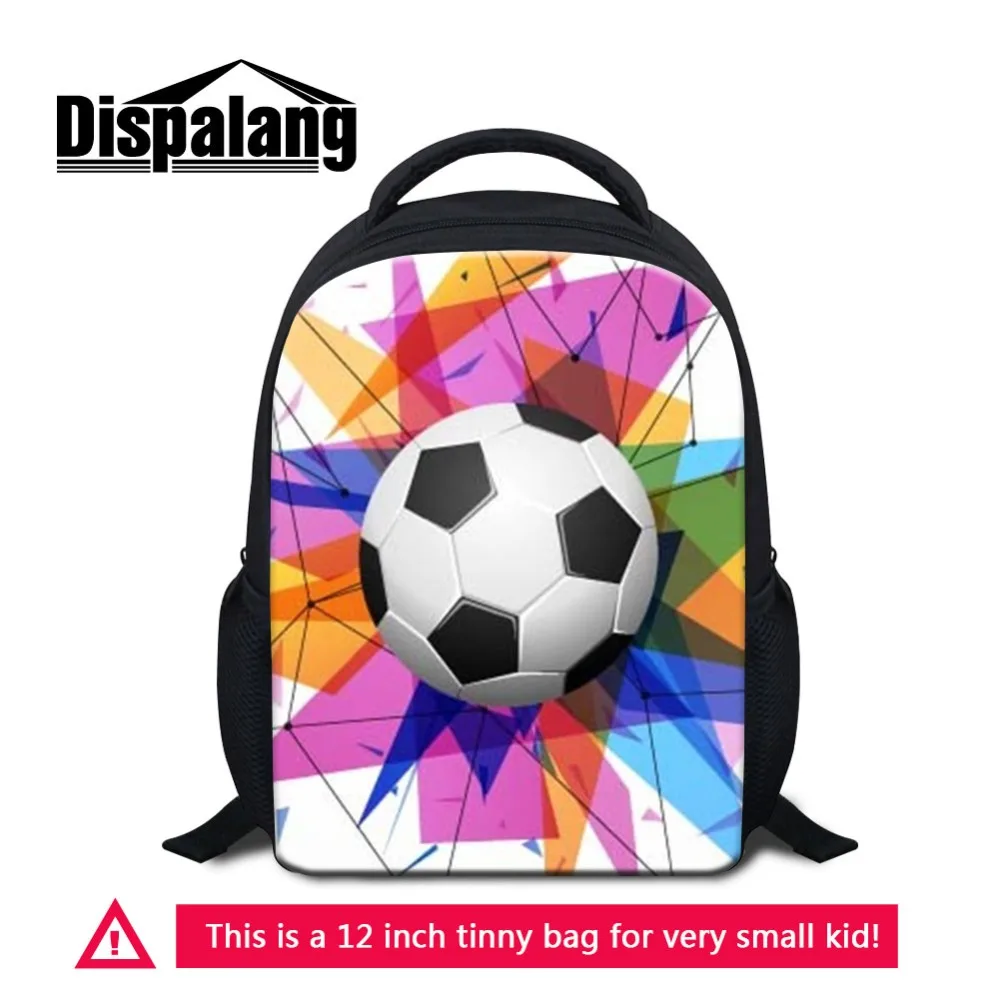Рюкзак Dispalang детский, плюшевый мини-рюкзак для мальчиков, с 3D-принтом мячей, От 1 до 5 лет