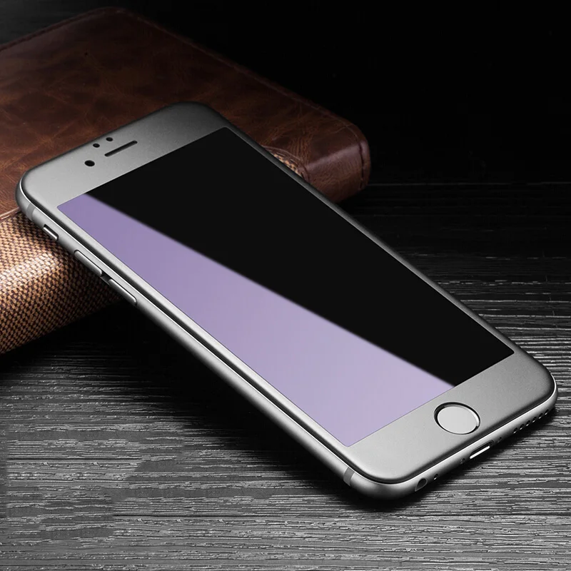 3D Матовый Анти-синий анти отпечатков пальцев закаленное стекло для Apple iPhoneX XS X 8 7 6