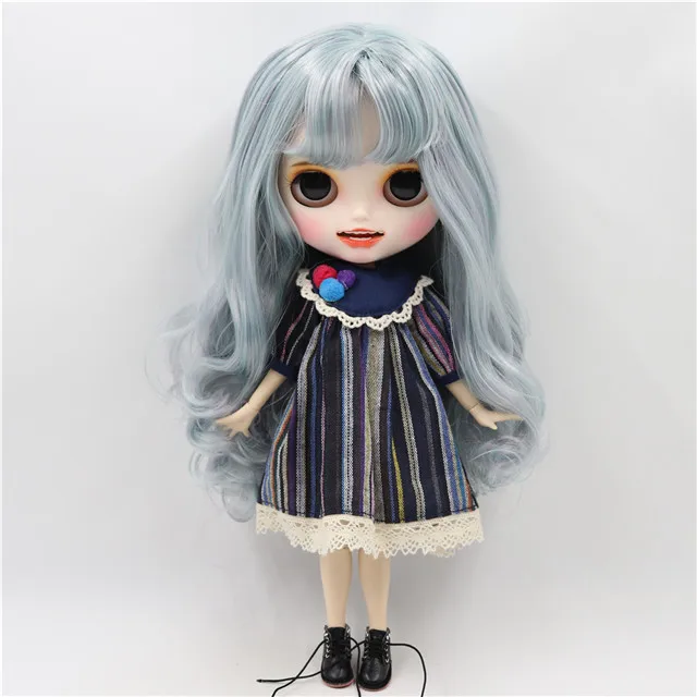 ICY factory шарнирная кукла blyth toy индивидуальные лицо с зубами белая кожа сустава тела пользовательские куклы 30 см - Цвет: doll clothes shoes