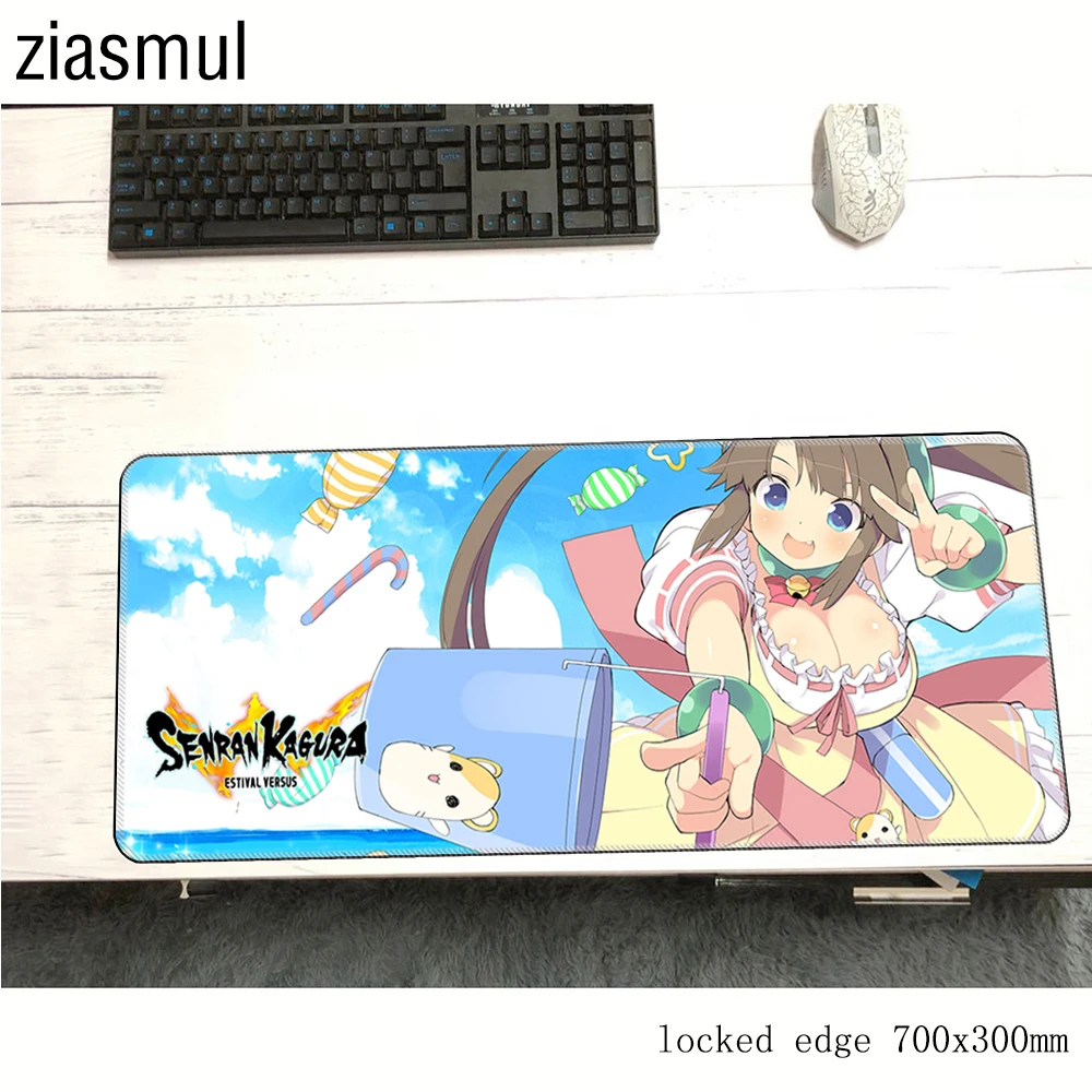Игровой коврик для мыши senran kagura 700x300x2 мм|Коврики мышей| |