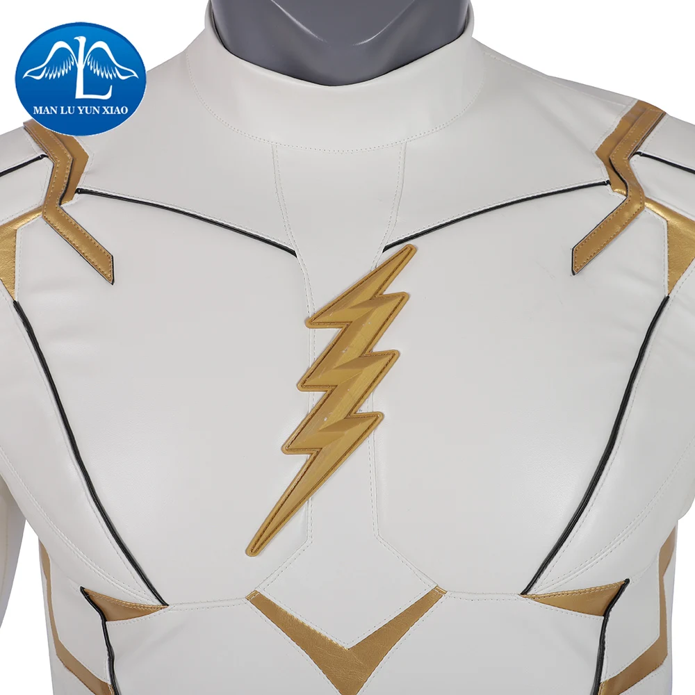 ManluyunxiaoThe Flash сезон 5 Барри Аллен Бог скорость косплей, карнавальный костюм Хэллоуин для взрослых мужчин комбинезоны наборы