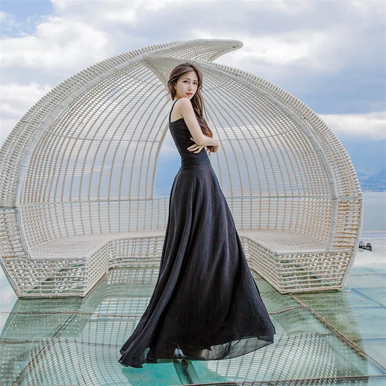 Высокое качество взрывы Досуг Соответствующие платья женщин 2 цвета Весна Лето