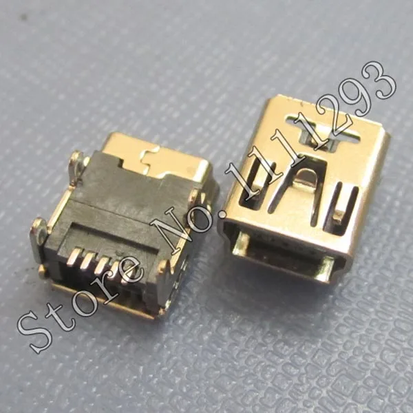 20 шт./лот мини USB разъем для планшета MP4 MP5 и т. Д. DIP + SMD|connector smd|connector acjack tee |