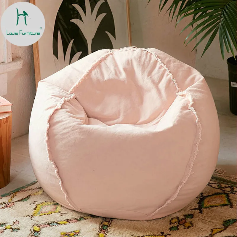 

Louis Fashion Lounge Sofa Bag Single Nordic Bedroom Small Apartment Cute Wind Girl Children on the Ground